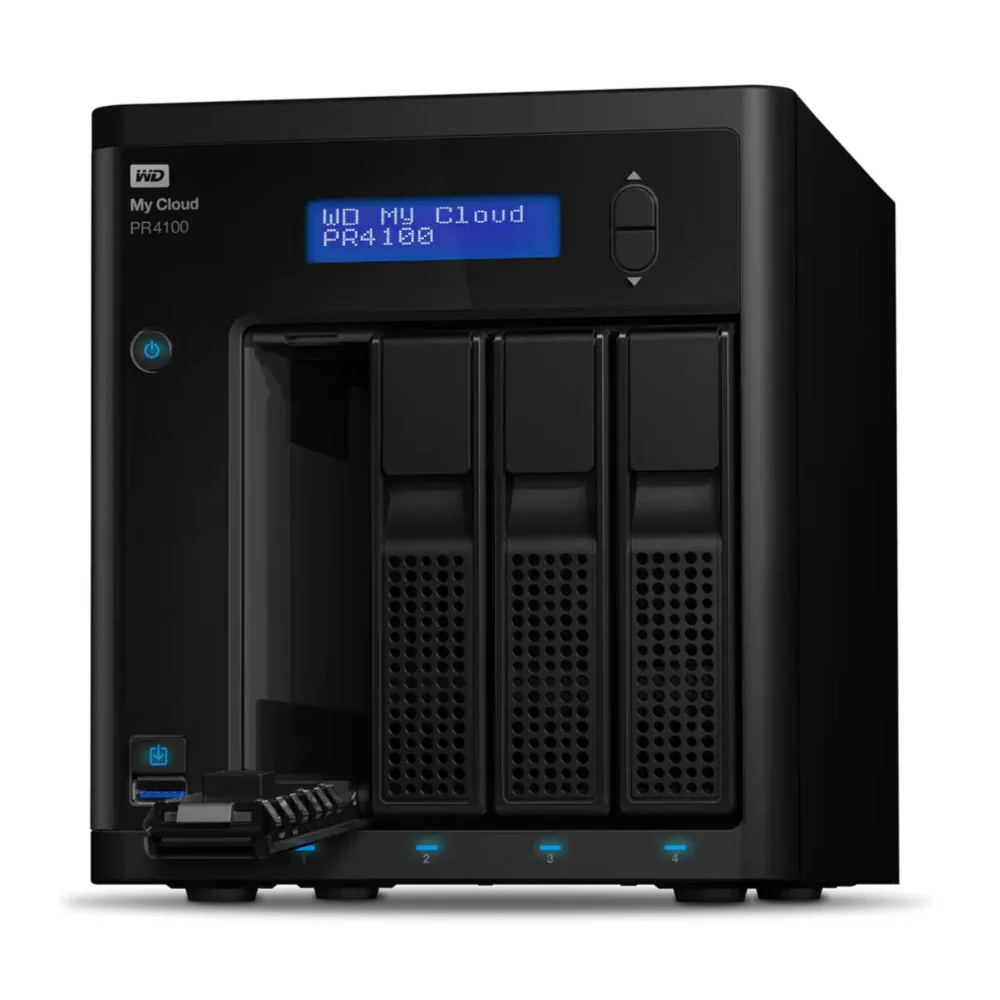 Western Digital My Cloud Pro Series 32TB PR4100 4-Bay NAS Server (4 x 8TB) - Image 4