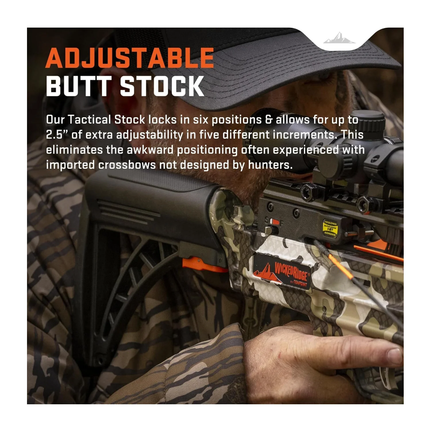 Wicked Ridge Warrior 400 Crossbow 400 FPS with Scope and Arrows - Image 5
