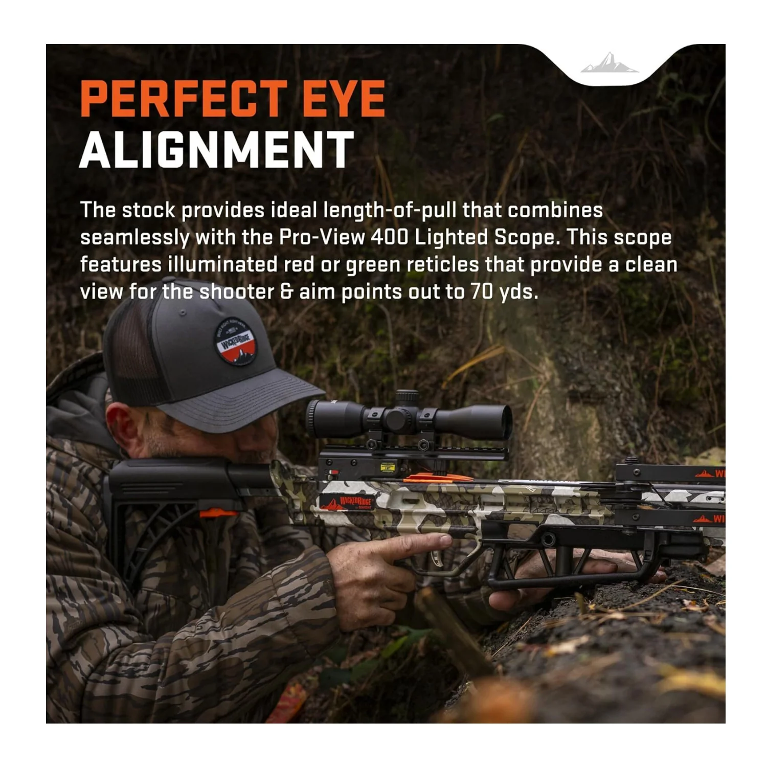 Wicked Ridge Warrior 400 Crossbow 400 FPS with Scope and Arrows - Image 6