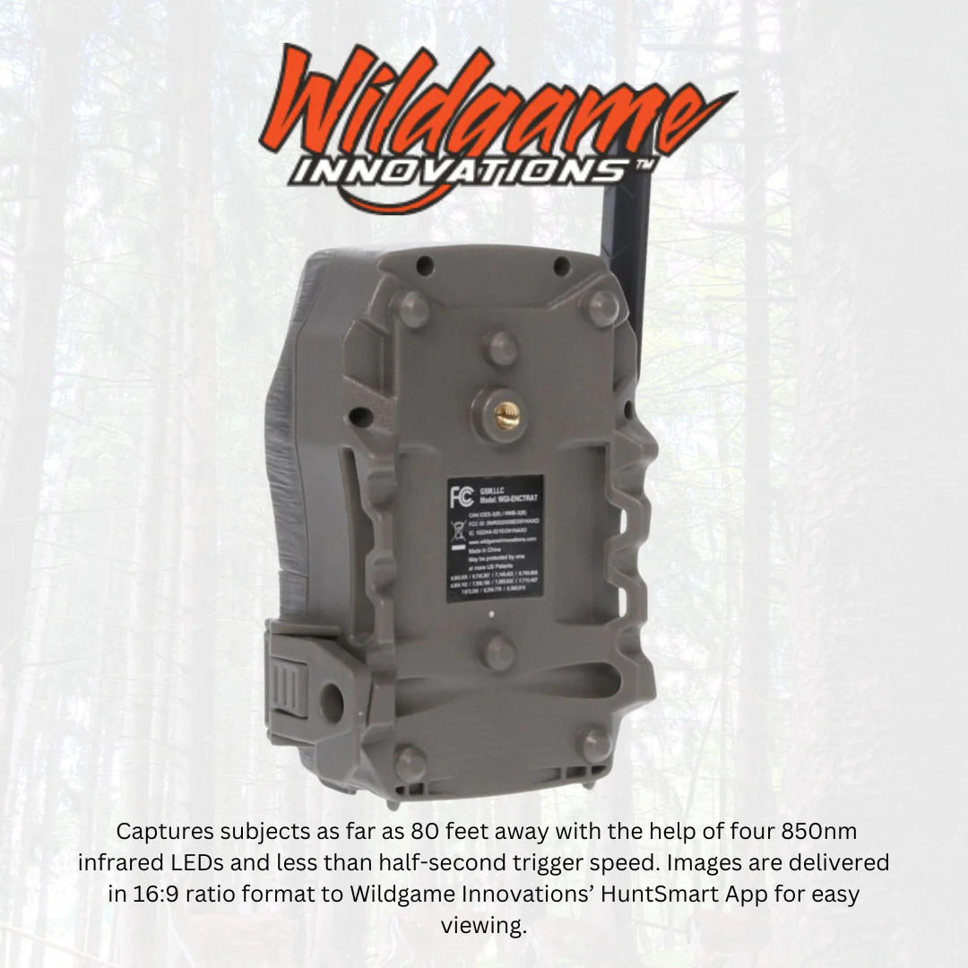 Wildgame Innovations Encounter XT Cellular 26MP Trail Camera with 720p Video Capture Bundle - Image 5