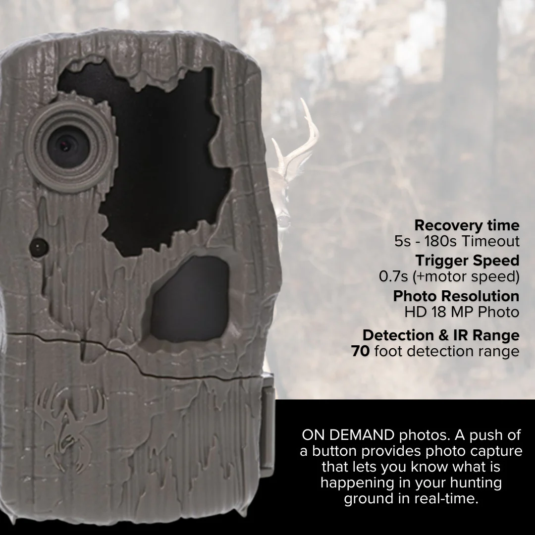 Wildgame Innovations Spark 2.0 Combo Lightsout 18MP Trail Camera with 70-Feet Detection Range Bundle - Image 4
