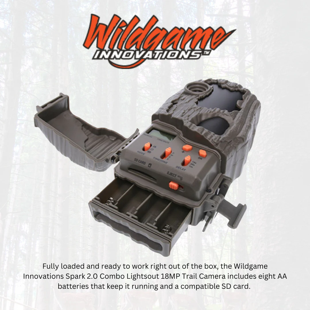 Wildgame Innovations Spark 2.0 Combo Lightsout 18MP Trail Camera with 70-Feet Range (2-Pack) Bundle - Image 6