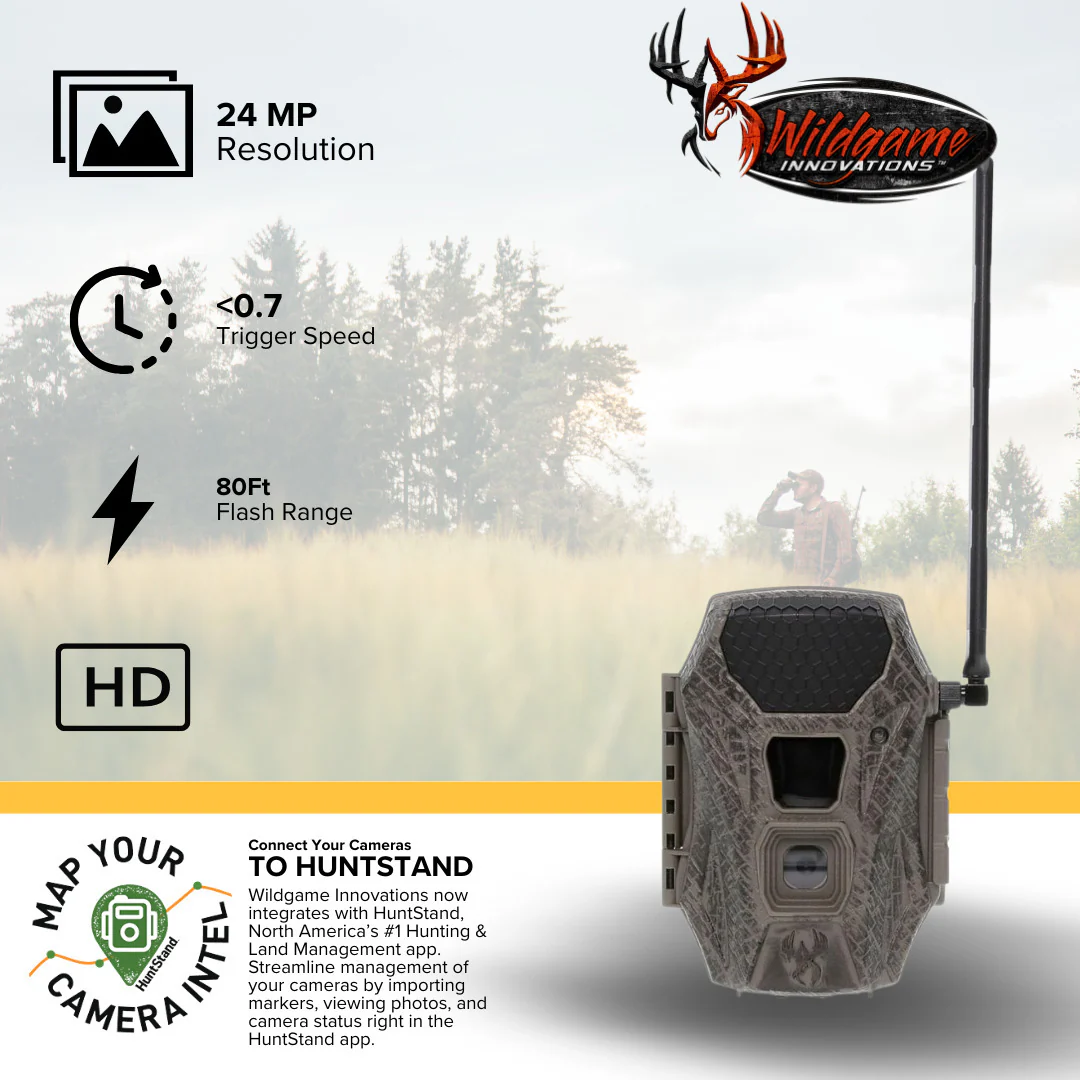 Wildgame Innovations Terra Cell XT 24MP Cellular Trail Camera (Dual Network, 10-Pack) Bundle - Image 2
