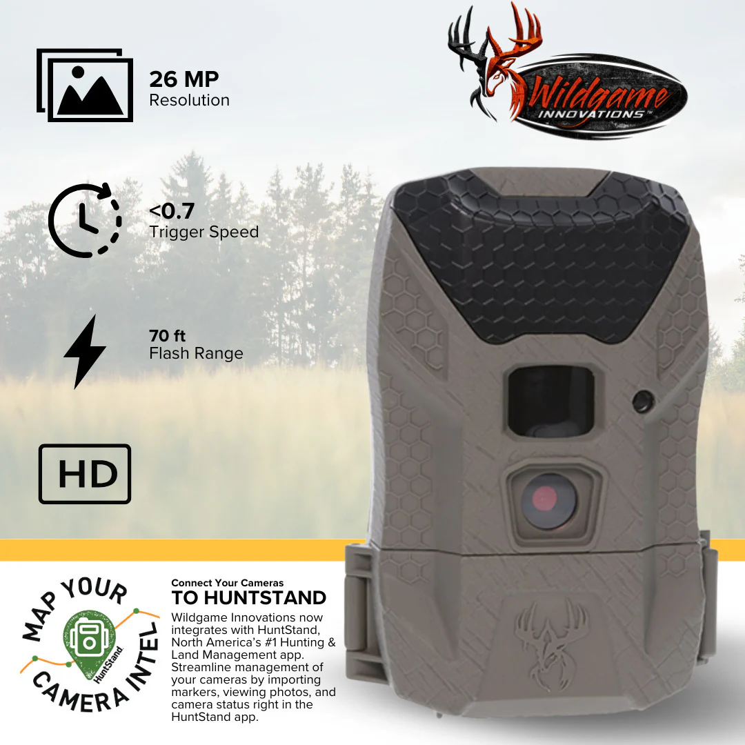 Wildgame Innovations Wraith 2.0 Trail Camera (4-Pack) with 4 x 32GB Ultra SDHC Memory Card Bundle - Image 2