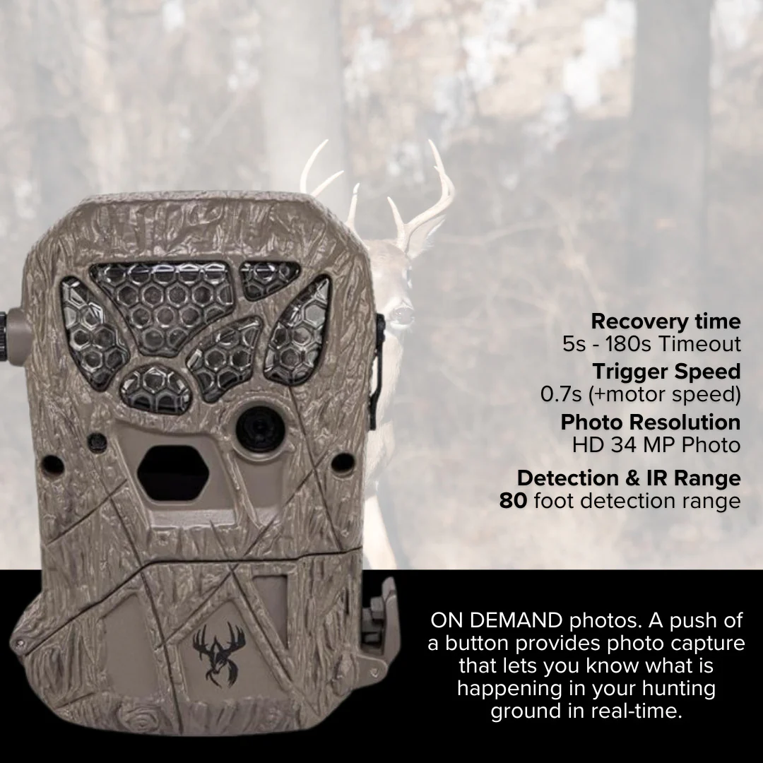 Wildgame Innovations Encounter 20MP Cellular Trail Camera with QR Code Setup (Brown, 2-Pack) Bundle - Image 4