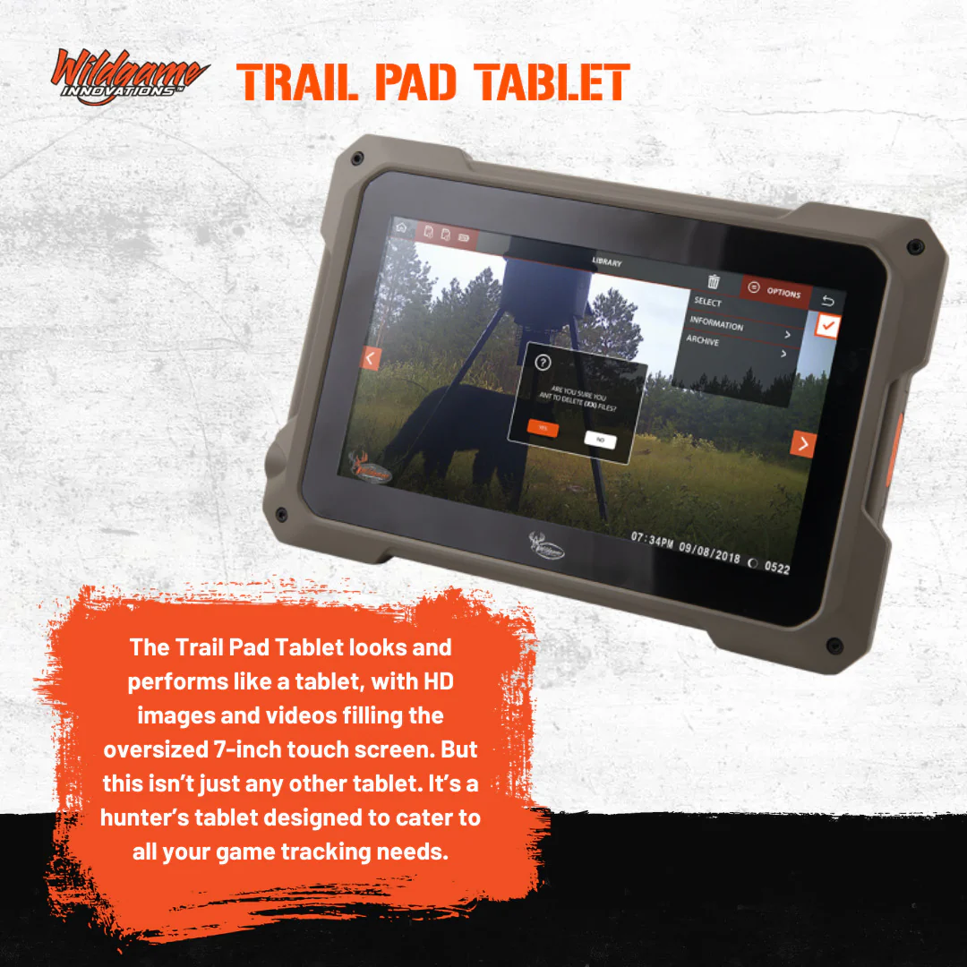 Wildgame Innovation 7-Inch HD Touchscreen Compact Trail Pad Tablet with Memory Card (8-Pack) Bundle - Image 2