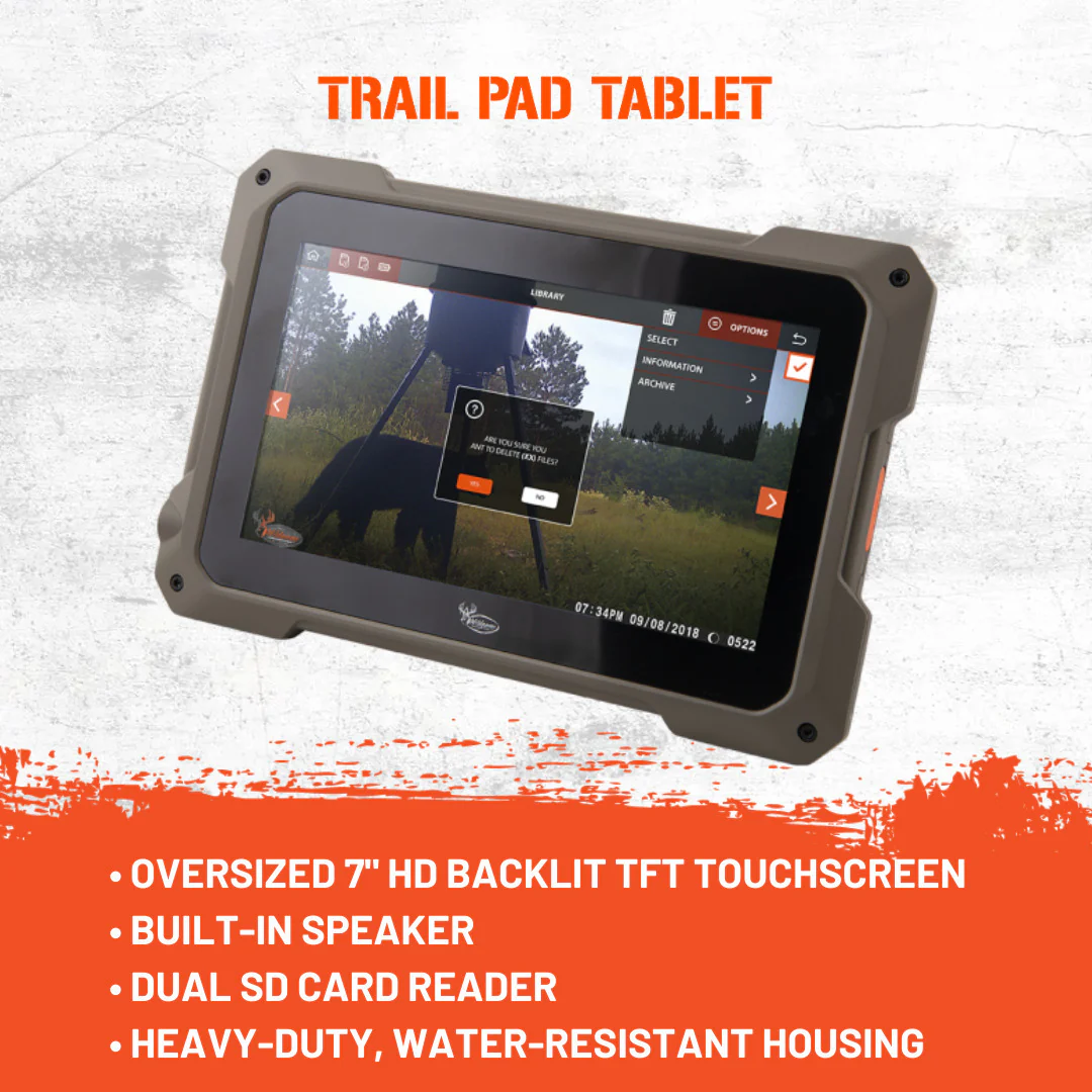 Wildgame Innovation 7-Inch HD Touchscreen Compact Trail Pad Tablet with Memory Card (12-Pack) Bundle - Image 4