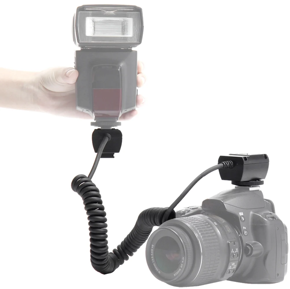 Xit Photo XTSCN 3-Feet Off-Camera Shoe Cord for Nikon AF TTL Speedlite Flash - Image 2