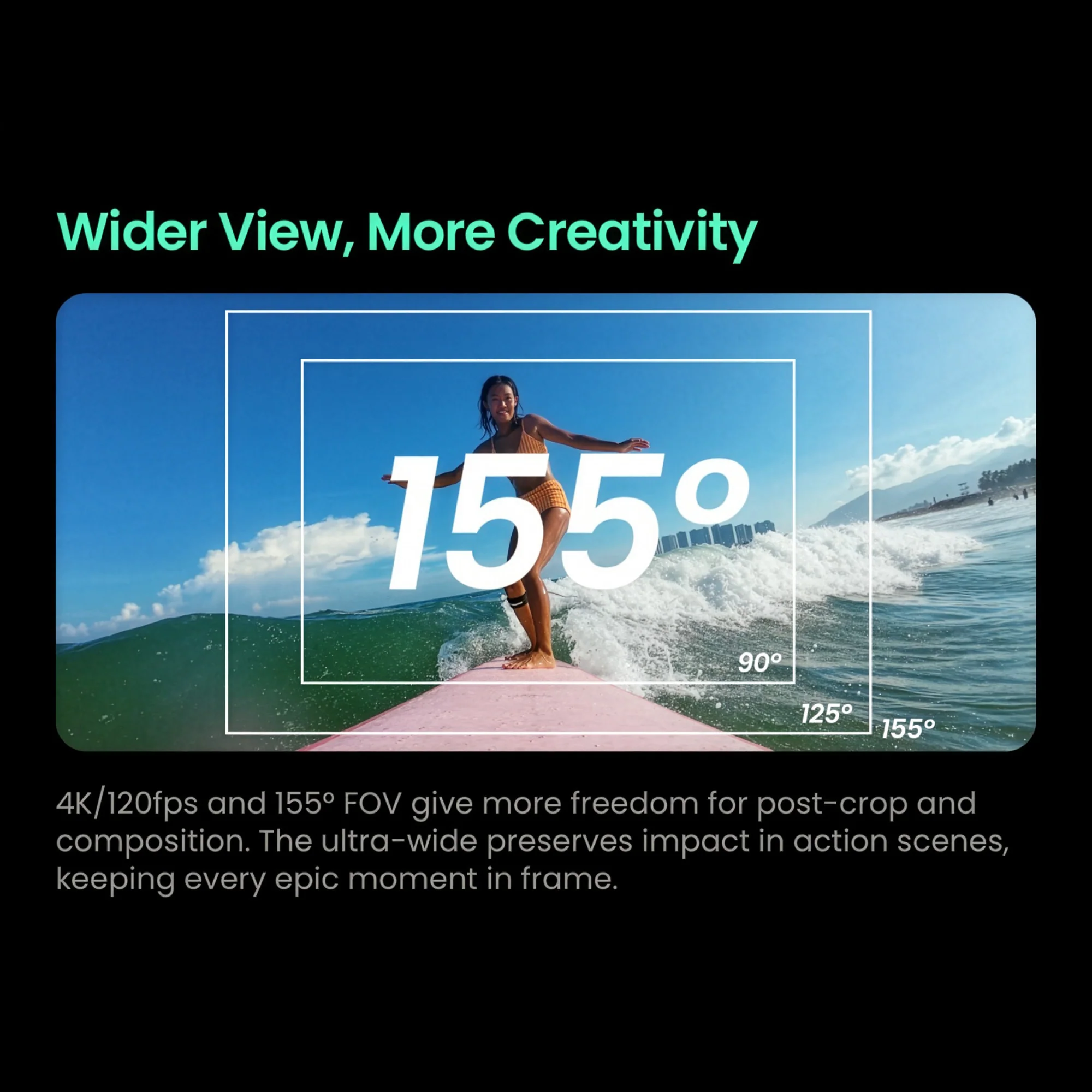 Xtra Edge Pro Action Camera with 128GB MicroSD, Accessory Kit and Case Bundle - Image 15