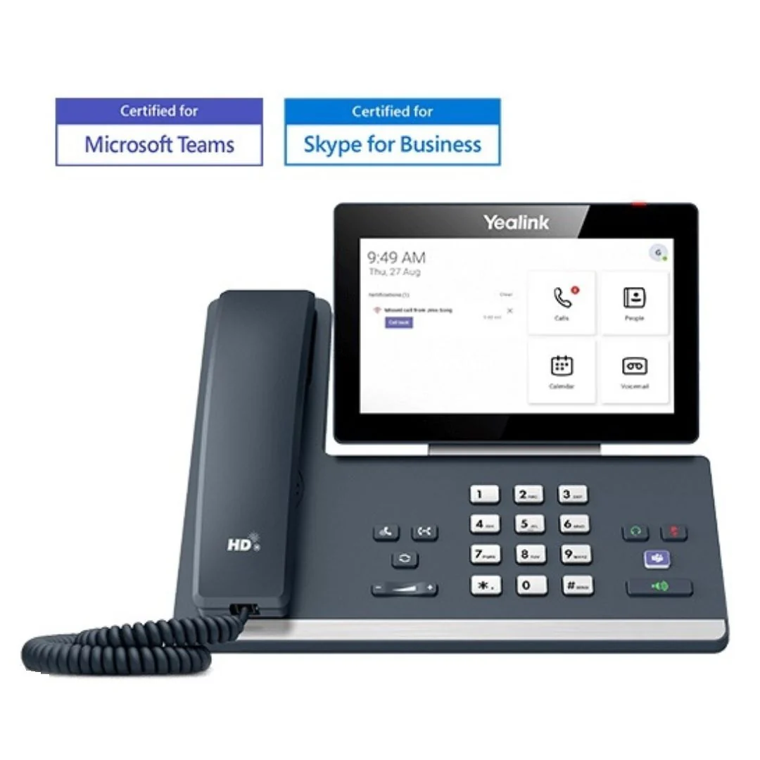 Yealink MP58 Microsoft Teams IP Phone with 7-Inch Touch Screen and Built-In Bluetooth (Classic Gray) - Image 3