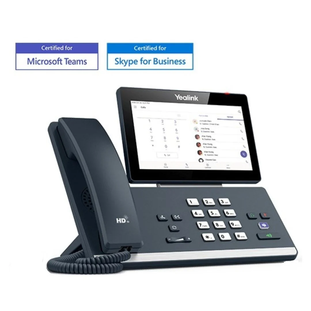 Yealink MP58 Microsoft Teams IP Phone with 7-Inch Touch Screen and Built-In Bluetooth (Classic Gray) - Image 4