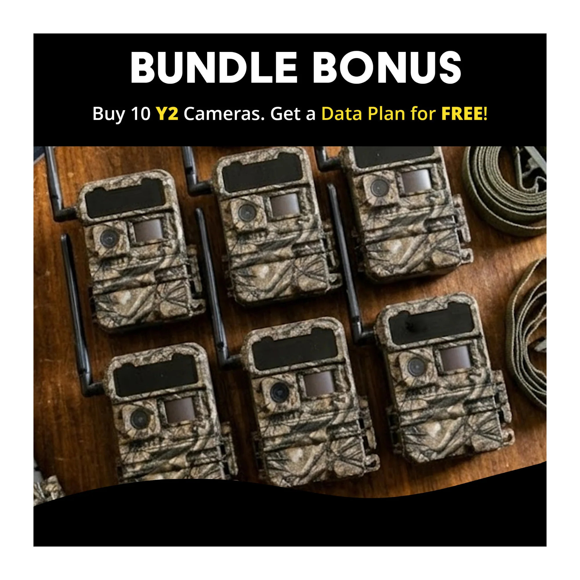 Yellowstone Y2 Black Wide Lens Camera Bundle with 5,000 mAh Battery Pack, and High-Speed Card Reader - Image 5