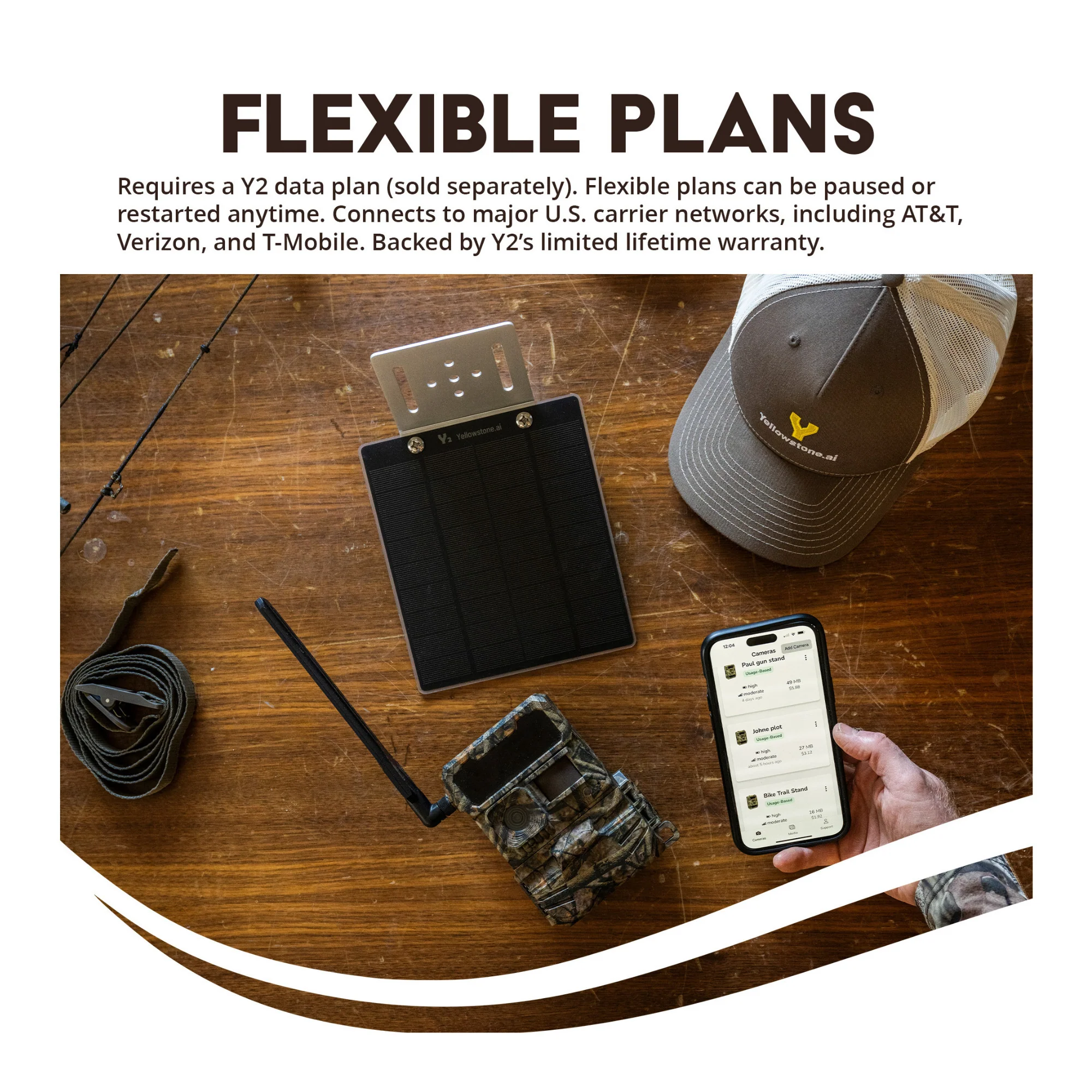 Yellowstone Y2 Cellular Trail Camera Bundle with High-Speed Card Reader, and Accessories (2-Pack) - Image 4