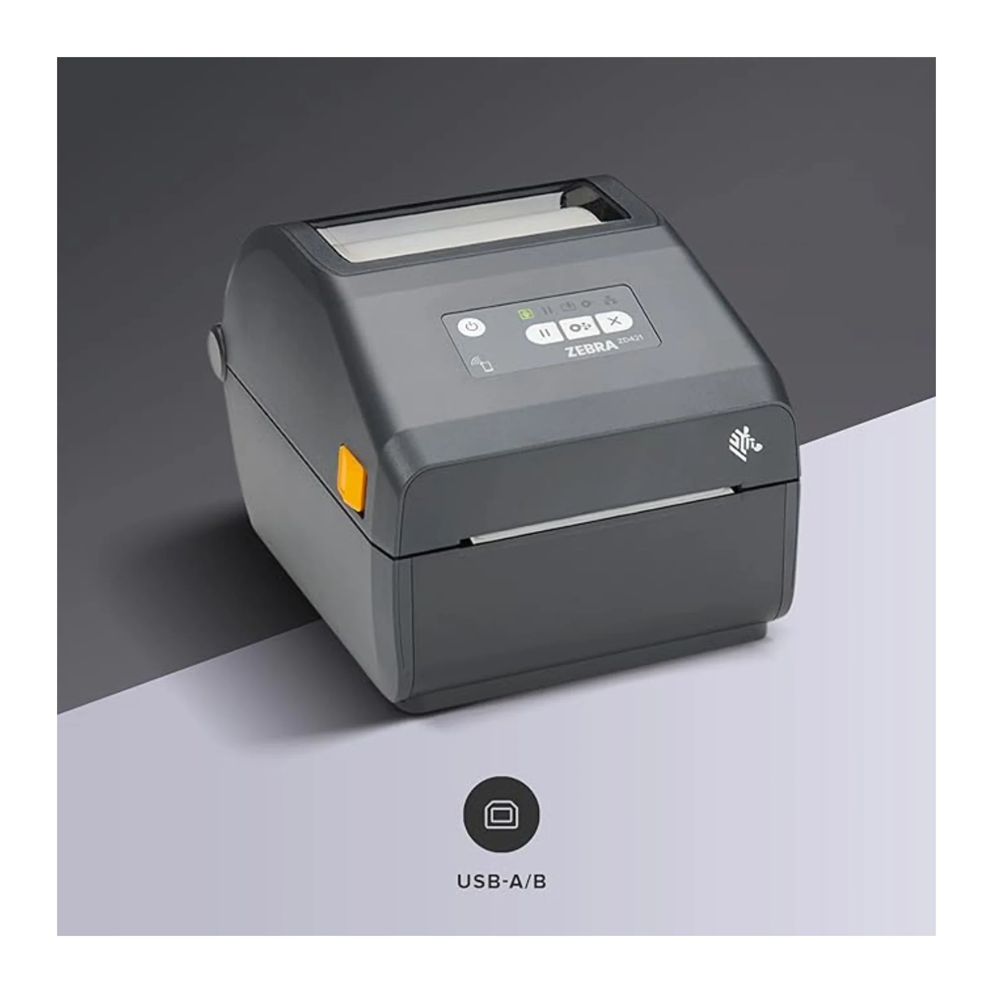 Zebra ZD421 8UM760 Direct Thermal Label Printer with LCD Display and 300 DPI - Image 2