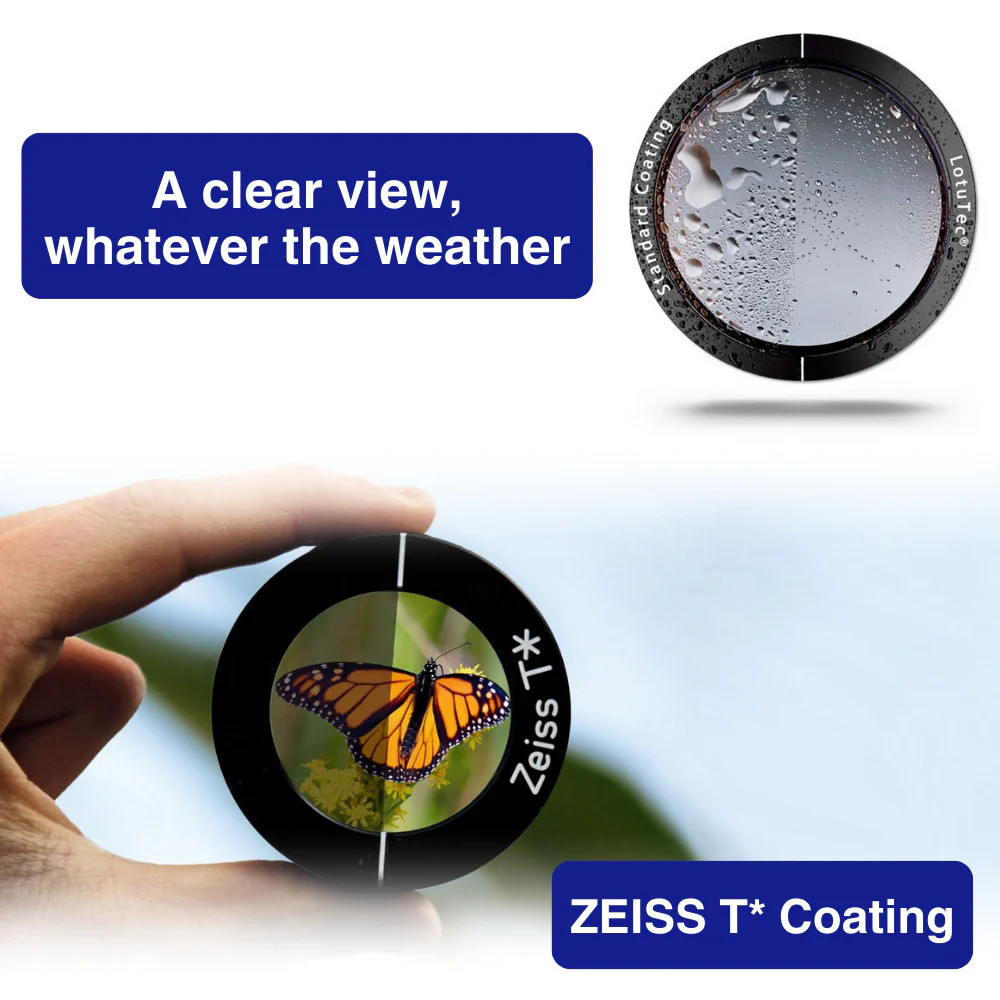 Zeiss 8x42 Terra HD Schott ED Glass Binoculars (Green) with Zeiss Lens Cleaning Kit Bundle - Image 5