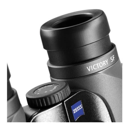 Zeiss 10x42 Victory SF Binoculars (Black) with Zeiss Harness and Cleaning Kit - Image 6