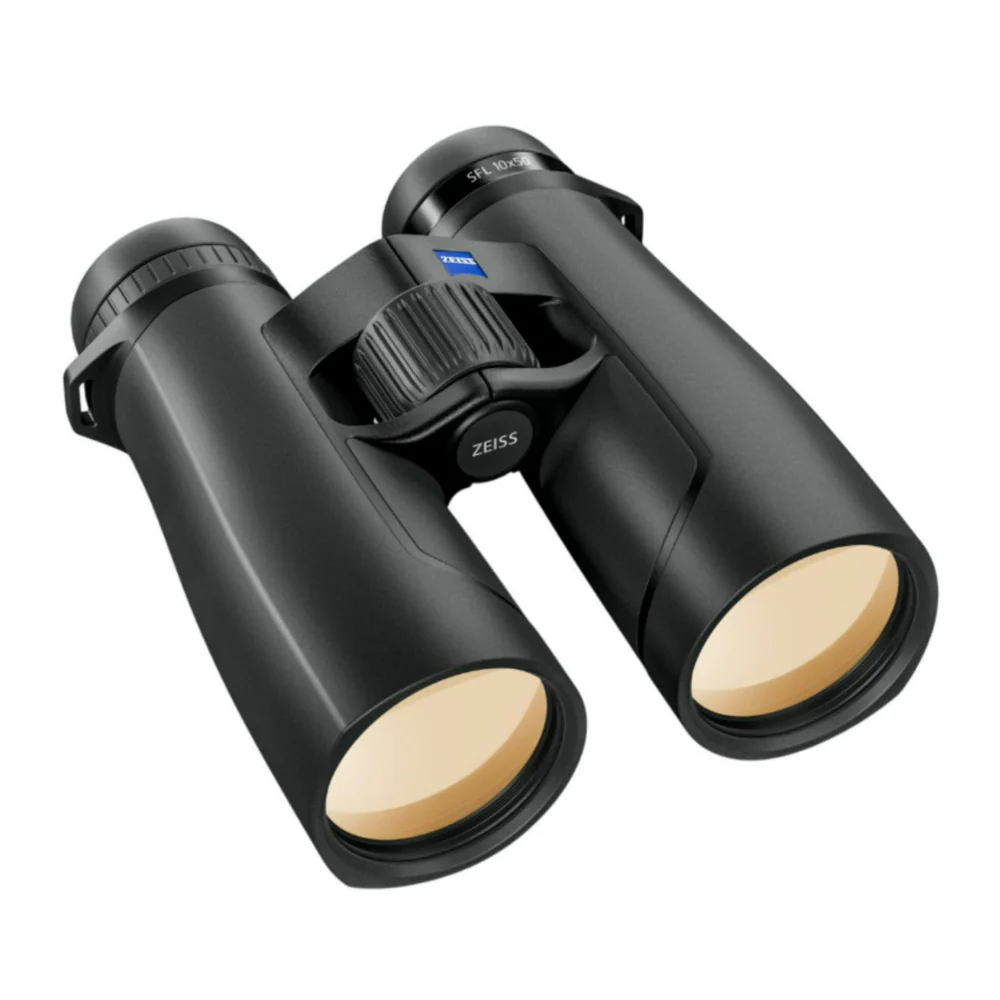 ZEISS SFL 10x50 Lightweight Compact Binocular with 90 Percent Light Transmission (Black) - Image 2