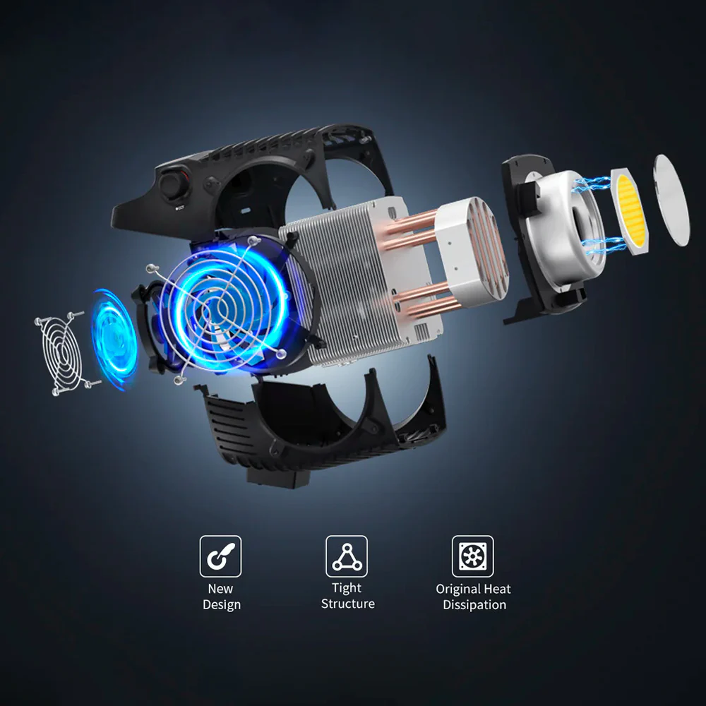 Zhiyun MOLUS B200 Bi-Color LED Monolight with Innovative Cooling System for Creative Professionals - Image 6