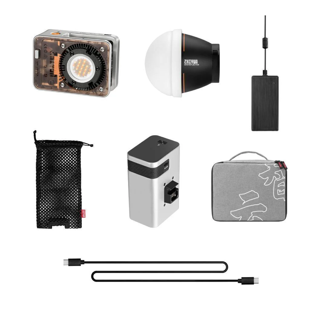 Zhiyun MOLUS X60RGB RGB LED Monolight with 15 Creative Lighting Effects (Combo Kit) - Image 7