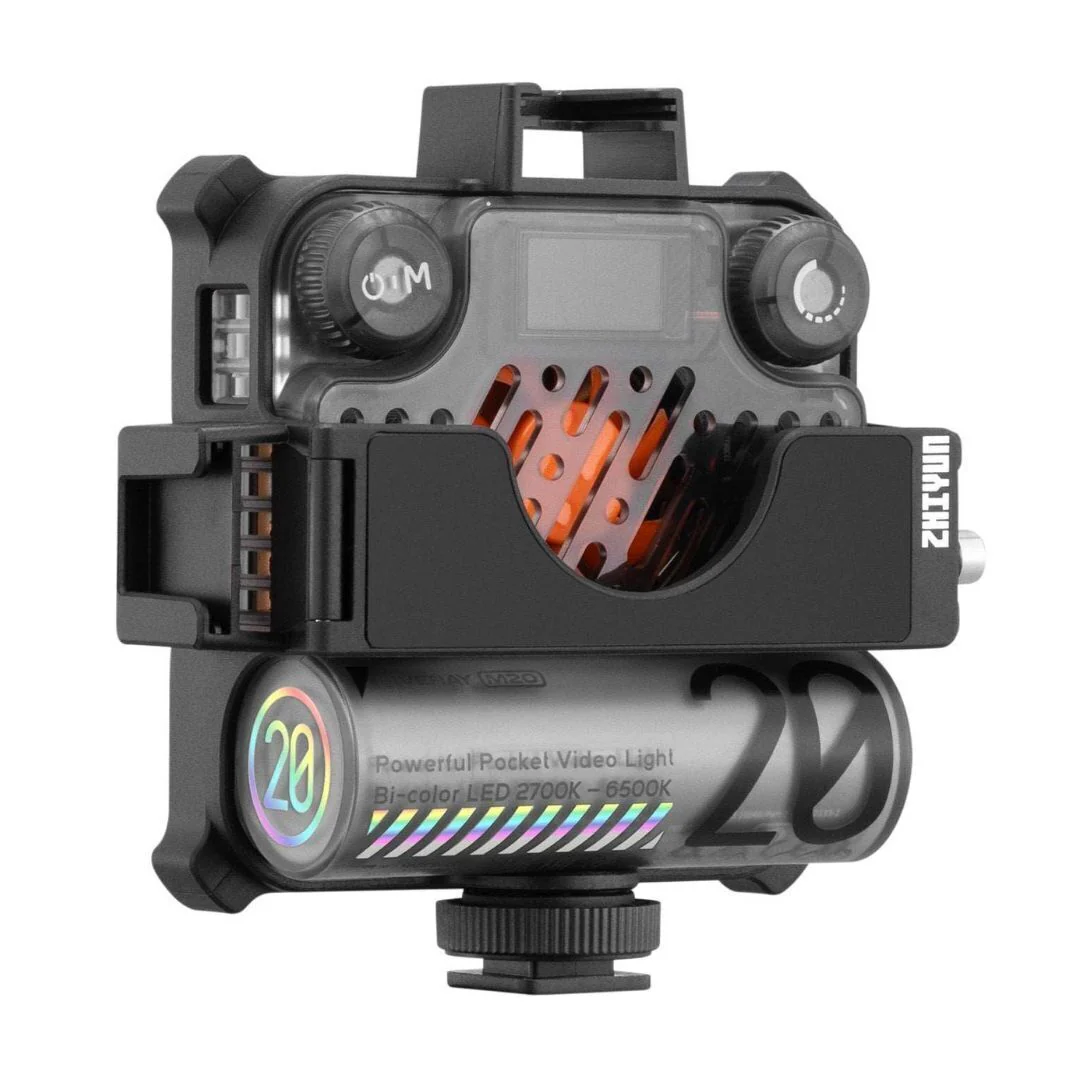 Zhiyun FIVERAY M20 Bi-Color LED Light with High CRI and Illuminance (Combo Version) - Image 3