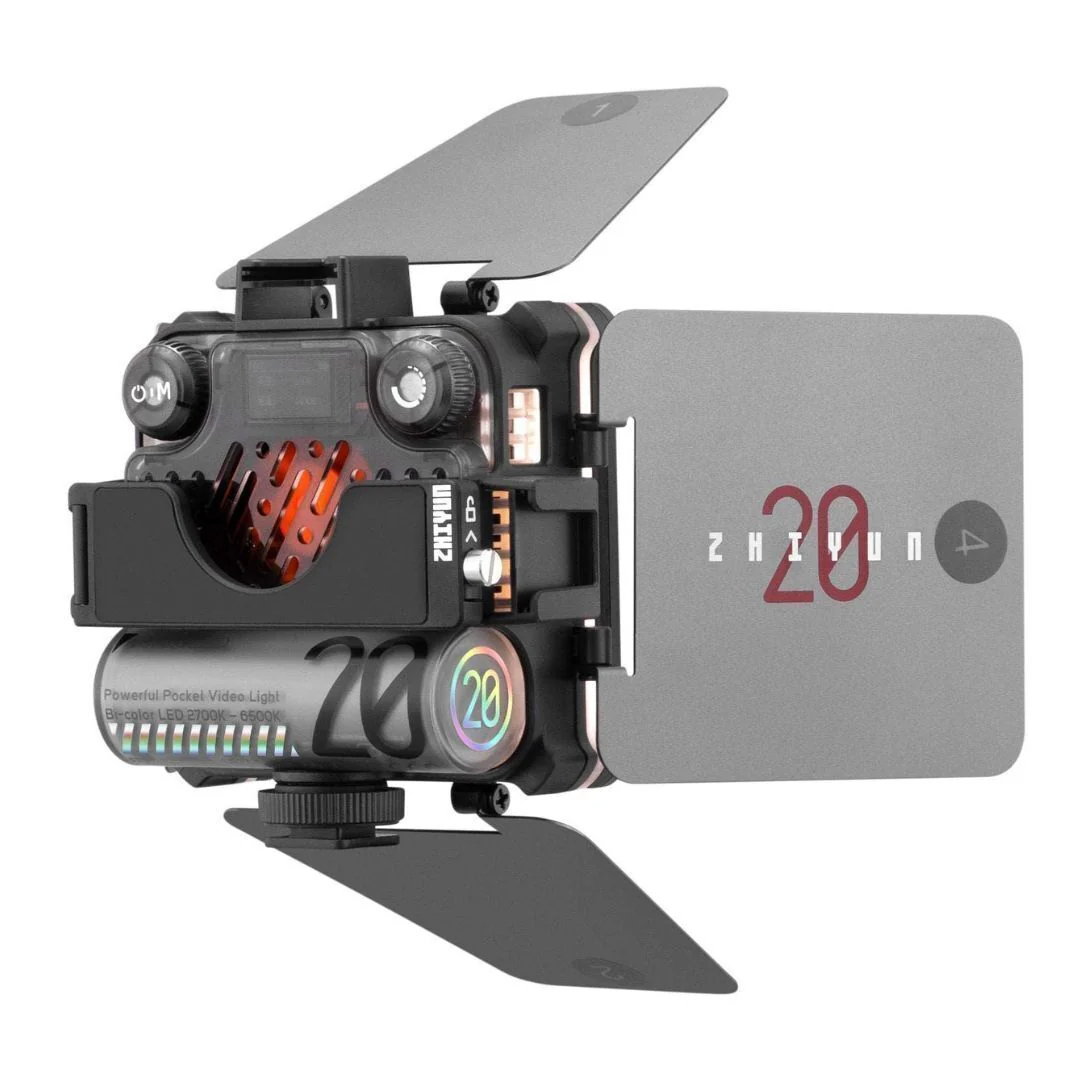 Zhiyun FIVERAY M20 Bi-Color LED Light with High CRI and Illuminance (Combo Version) - Image 5