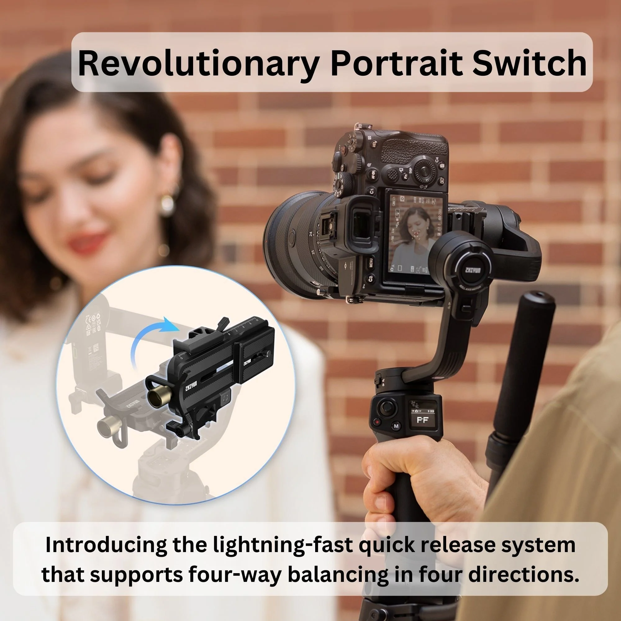 Zhiyun Weebill 3S Handheld 3-Axis Gimbal Stabilizer with 128GB Memory Card - Image 2