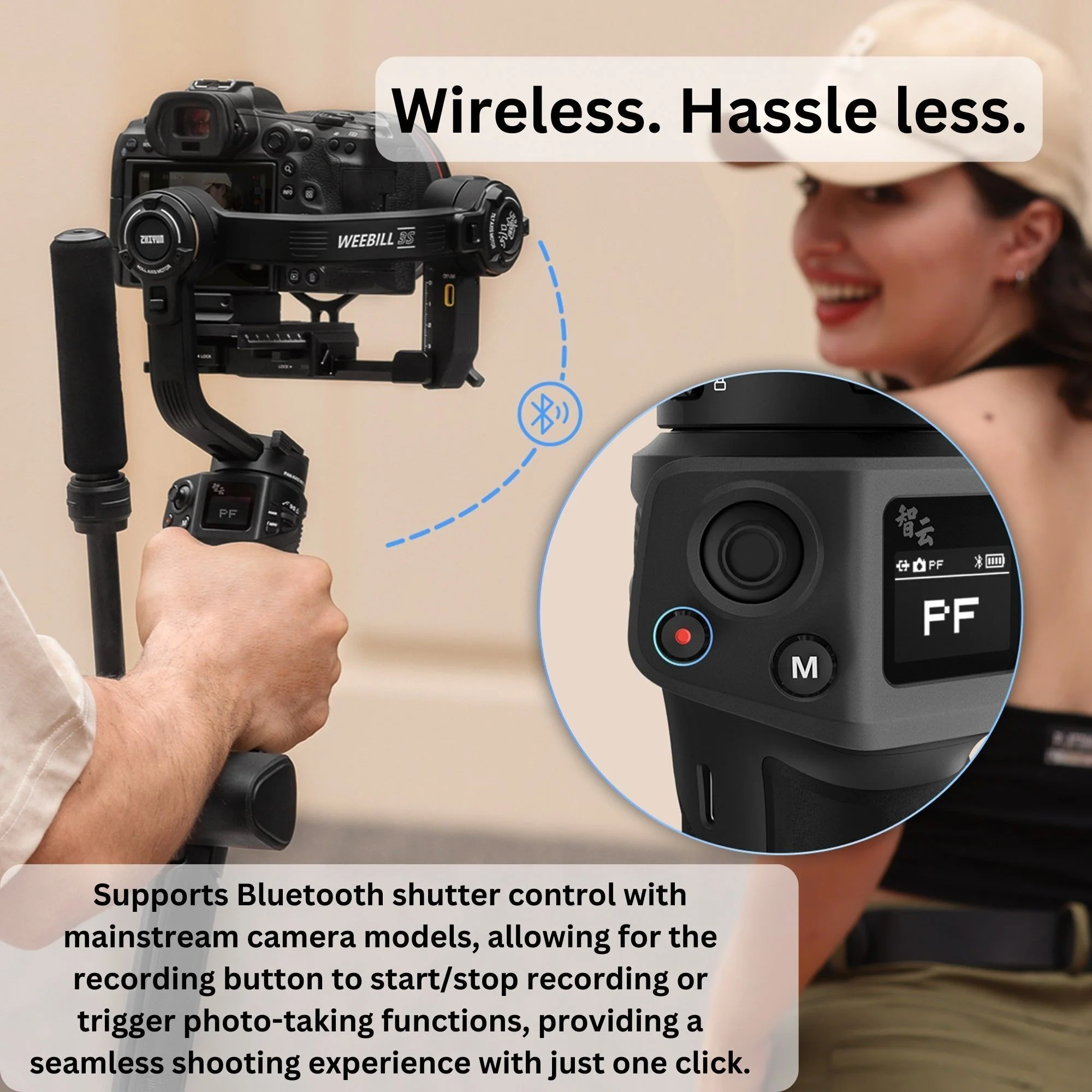 Zhiyun Weebill 3S Handheld 3-Axis Gimbal Stabilizer with 128GB Memory Card - Image 4