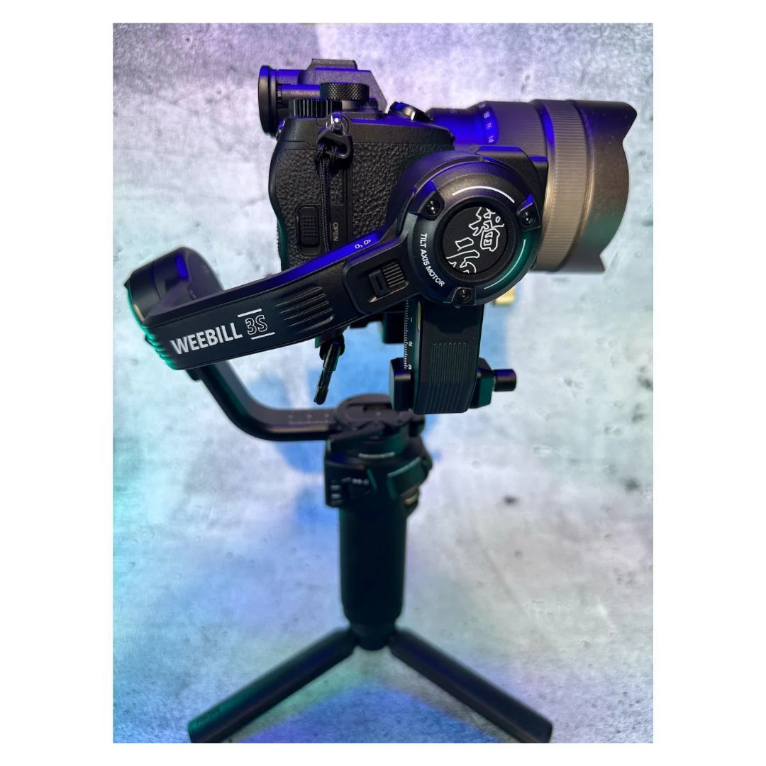 Zhiyun Weebill 3S Handheld Gimbal Stabilizer Combo Kit with DSLR and Mirrorless Camera Compatibility - Image 6